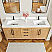 Issac Edwards 72" Free-standing Double Bath Vanity in Washed Ash Grey with White Grain Composite Stone Top and Mirror