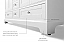 Ancerre 66 in. Bath Vanity Set in White with Italian Carrara White Marble Vanity top and White Undermount Basin