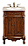 24 In. Adelina Single Bathroom Vanity Set In Brown