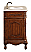 24 In. Adelina Single Bathroom Vanity Set In Brown