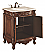 27 In. Adelina Single Bathroom Vanity Set In Brown