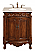 27 In. Adelina Single Bathroom Vanity Set In Brown