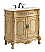  32 inch Adelina Single Bathroom Vanity in Antique Beige with Ivory White Marble