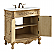  32 inch Adelina Single Bathroom Vanity in Antique Beige with Ivory White Marble