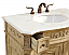 36 In. Adelina Single Bathroom Vanity Set In Antique Beige