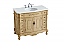 42 inch Adelina Single Bathroom Vanity in Light Antique Beige with Ivory White Marble