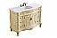 48 inch Adelina Single Bathroom Vanity in Light Antique Beige with Ivory White Marble