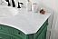 48 inch Adelina Single Bathroom Vanity in Vintage Mint with Ivory White Marble