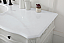 60 inch Adelina Single Bathroom Vanity in Antique White with Ivory White Marble