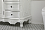 60 inch Adelina Single Bathroom Vanity in Antique White with Ivory White Marble