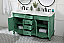 60 inch Adelina Double Bathroom Vanity in Vintage Mint