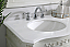 72 inch Adelina Double Bathroom Vanity in Antique White with Ivory White Marble