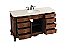 60 inch Adelina Single Bathroom Vanity in Teak