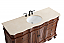 60 inch Adelina Single Bathroom Vanity in Teak