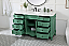  60 inch Adelina Single Bathroom Vanity in Vintage Mint