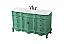 60 inch Adelina Single Bathroom Vanity in Vintage Mint with Ivory White Marble