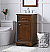 19 in. Modern Fitting Single Bathroom Vanity set in Teak