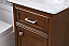 19 in. Modern Fitting Single Bathroom Vanity set in Teak