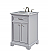 24 inch Modern Fitting Single Bathroom Vanity Set with Three Finishes Options