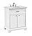 30 In. Modern Fitting Single Bathroom Vanity Set with Three Finishes Options