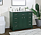  42 inch Modern Fitting Single Bathroom Vanity in Green