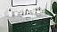  42 inch Modern Fitting Single Bathroom Vanity in Green