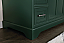  42 inch Modern Fitting Single Bathroom Vanity in Green