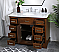 42 in. Modern Fitting Single Bathroom Vanity set in Teak