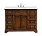 48 In. Modern Fitting Single Bathroom Vanity Set In Teak