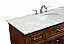 48 In. Modern Fitting Single Bathroom Vanity Set In Teak