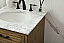  24 inch Modern Fitting Single Bathroom Vanity in Driftwood