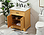 30 inch Modern Fitting Single bathroom Vanity in Natural Wood