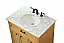 32 inch Modern Fitting Single Bathroom Vanity in Natural Wood