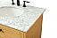 32 inch Modern Fitting Single Bathroom Vanity in Natural Wood