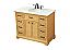 42 inch Modern Fitting Single Bathroom Vanity in Natural Wood