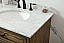 72 inch Modern Fitting Double Bathroom Vanity in Driftwood