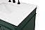 32 inch Modern Fitting Single Bathroom Vanity in Green with Backsplash Option