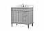 36 inch Modern Fitting Single Bathroom Vanity with Three Finishes Options and Backsplash Option