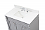 36 inch Modern Fitting Single Bathroom Vanity with Three Finishes Options and Backsplash Option