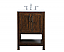 24 inch Modern Fitting Single Bathroom Vanity in Espresso