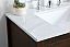  30 inch Modern Fitting Single Bathroom Vanity in Espresso with Backsplash Option