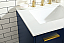 24 inch Modern Fitting Bathroom Vanity in Blue