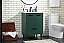 24 inch Modern Fitting Bathroom Vanity in Green