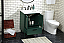 24 inch Modern Fitting Bathroom Vanity in Green