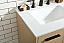 24 inch Modern Fitting Bathroom Vanity in Maple