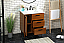 30 inch Modern Fitting Bathroom Vanity in Teak with Backsplash Option