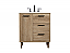 30 inch Modern Fitting Single Bathroom Vanity in Natural Oak