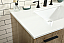 36 inch Modern Fitting Single Bathroom Vanity in Natural Oak with Backsplash Option