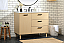 42 inch Modern Fitting Bathroom Vanity in Maple with Backsplash Option