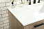 42 inch Modern Fitting Single Bathroom Vanity in Natural Oak with Backsplash Option